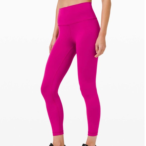 lululemon athletica Pants - Lululemon Wunder Train High-Rise Tight 25" Ripened Raspberry 4